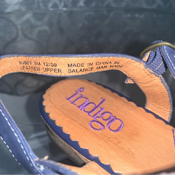 Brand new Indigo by Clark’s navy blue sandals. - Picture 7 of 7